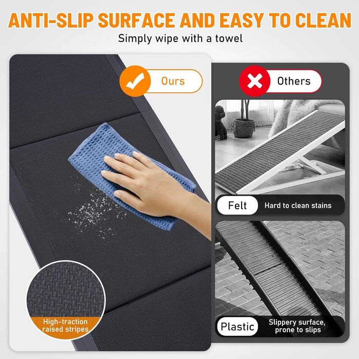 Пандус для тварин 180 см/50 см,розкладний, до 70 кг (з Англії)