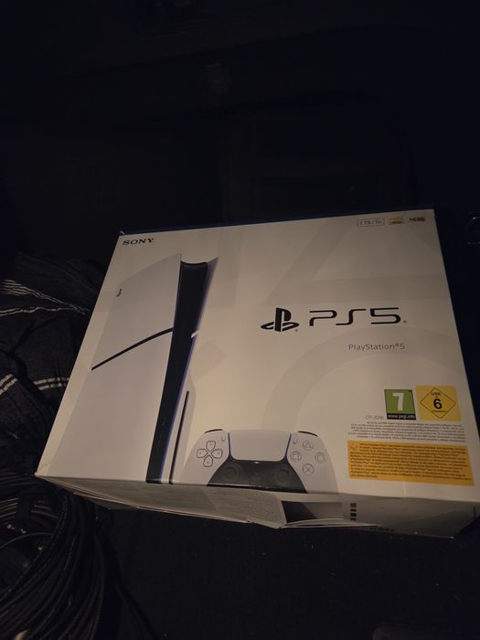 Playstation 5 na caixa