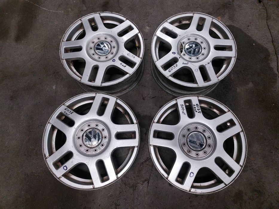 FELGA ALUMINIOWA 4 SZT VW GOLF IV 1J0601025F 5x100 6,5Jx16 ET42 FI57,1