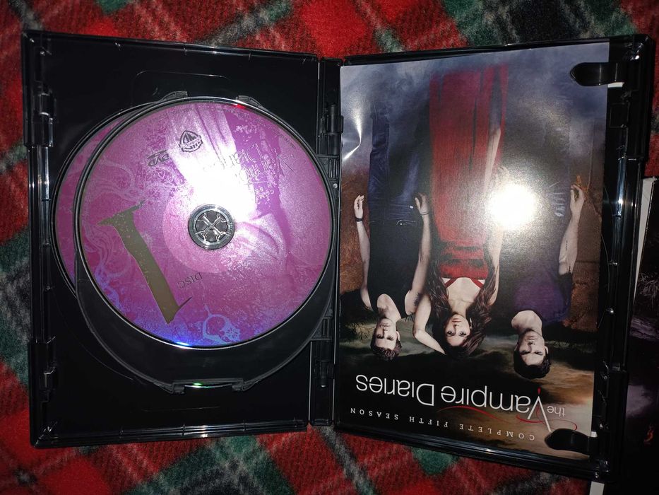 DVD Vampire Diaries/Os Diários do Vampiro Season 5/Temporada 5