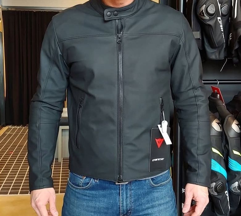 Casaco Pele Dainese Mike 2 Preto