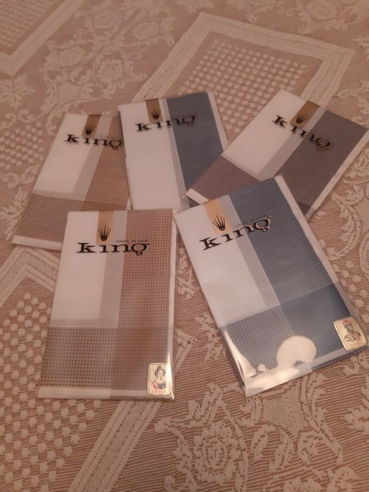 Lenços King para homem NOVOS