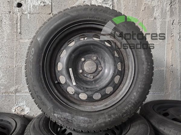 2 Jantes de Ferro 16 c/pneus 215/60 5x108