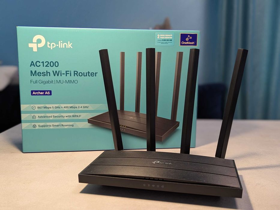 Wi-Fi-роутер TP-Link Archer A6