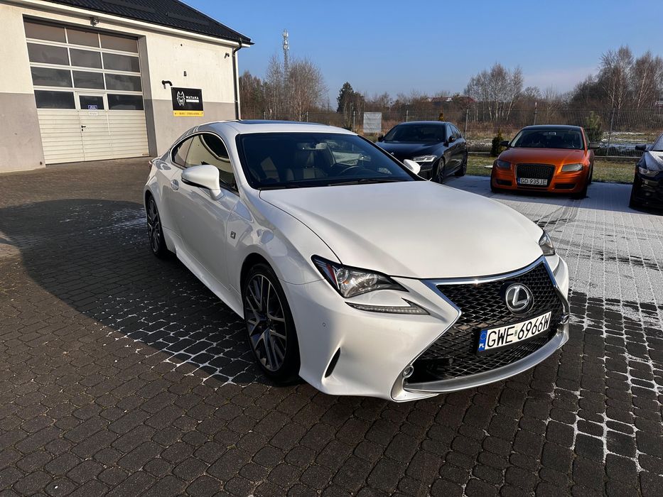 Lexus RC 350, RWD, F-sport, 8 biegow, zamiana