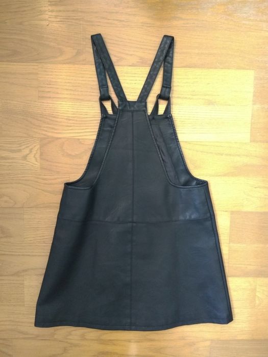 Vestido pele Mango Novo