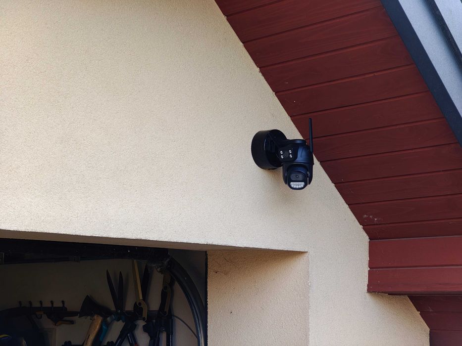 Kamera do monitoringu  obrotowa podwójny obiektyw 8mp  montaż