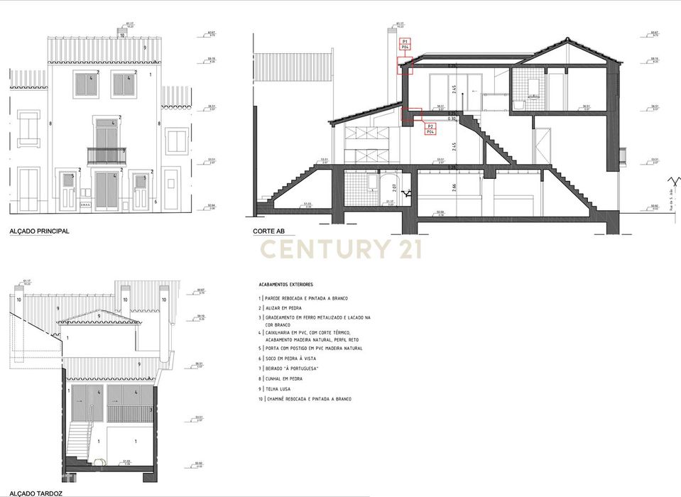 Prédio Zona Histórica Tomar | Projeto Aprovado 3 Frações