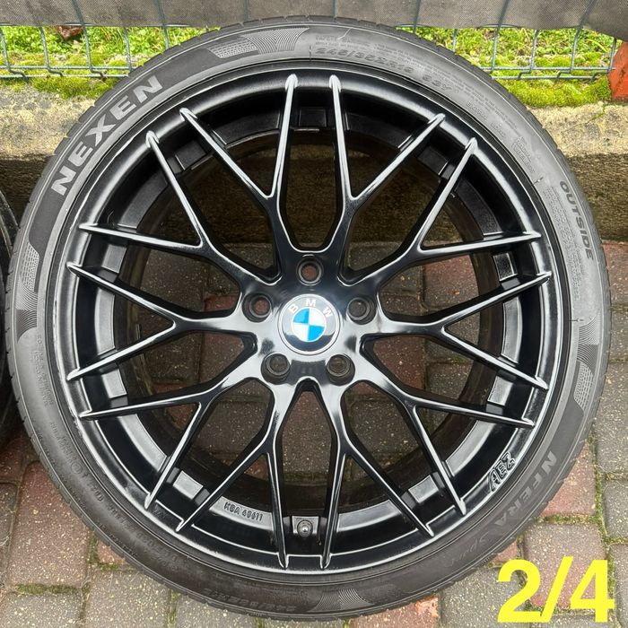 19 cali BMW e60 e61 felgi koła komplet 5x120 ET18 8.5J
