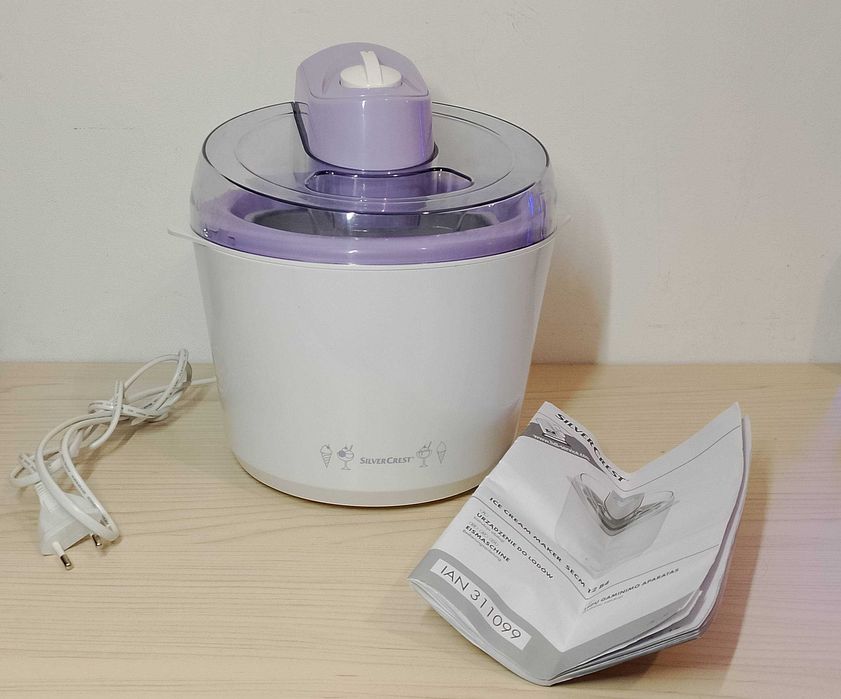 Maszyna do lodów/sorbetów domowych SilverCrest.