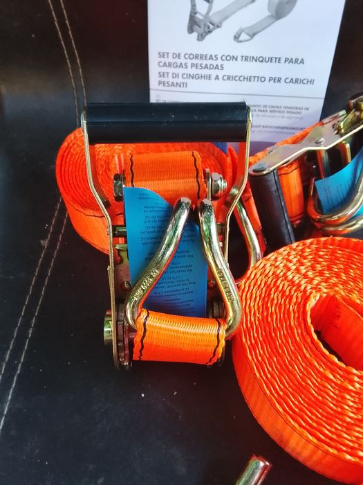 Conjunto de cintas para cargas pesadas