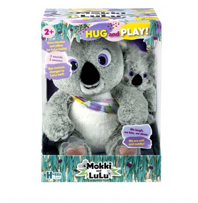Nowa Interaktywna KOALA Mokki i maleństwo Lulu TM Toys
