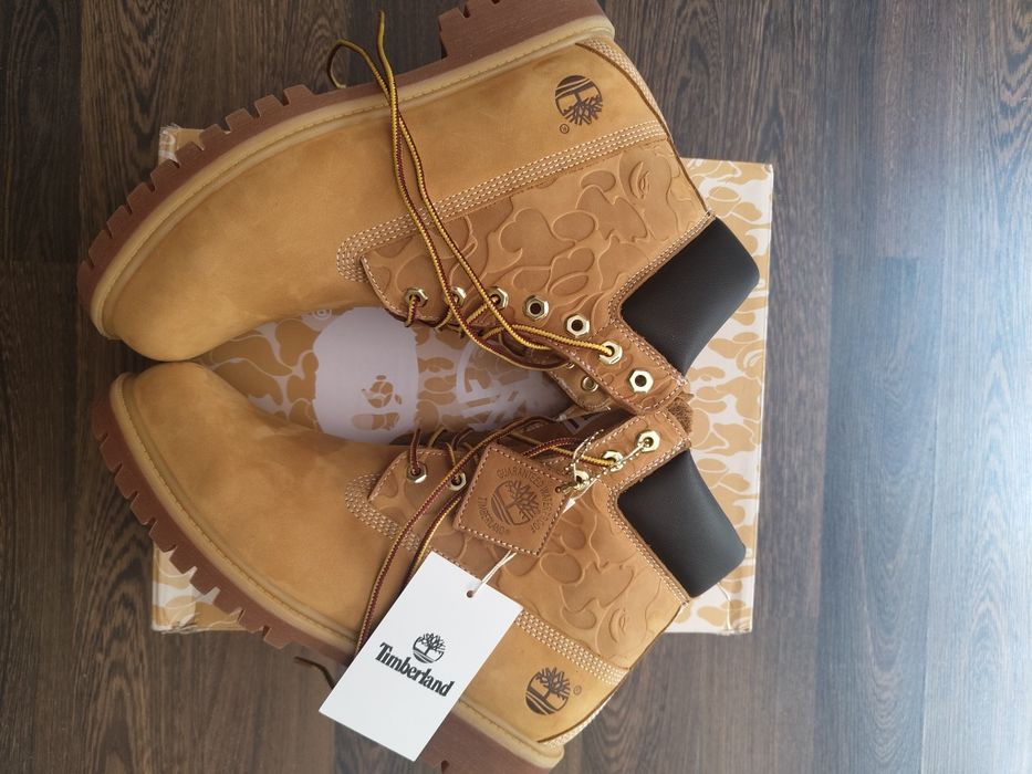 Timberland 6" Premium BAPE x Undefeated Limited Edition