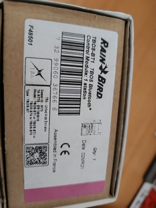 Rain bird tbos -bt 1