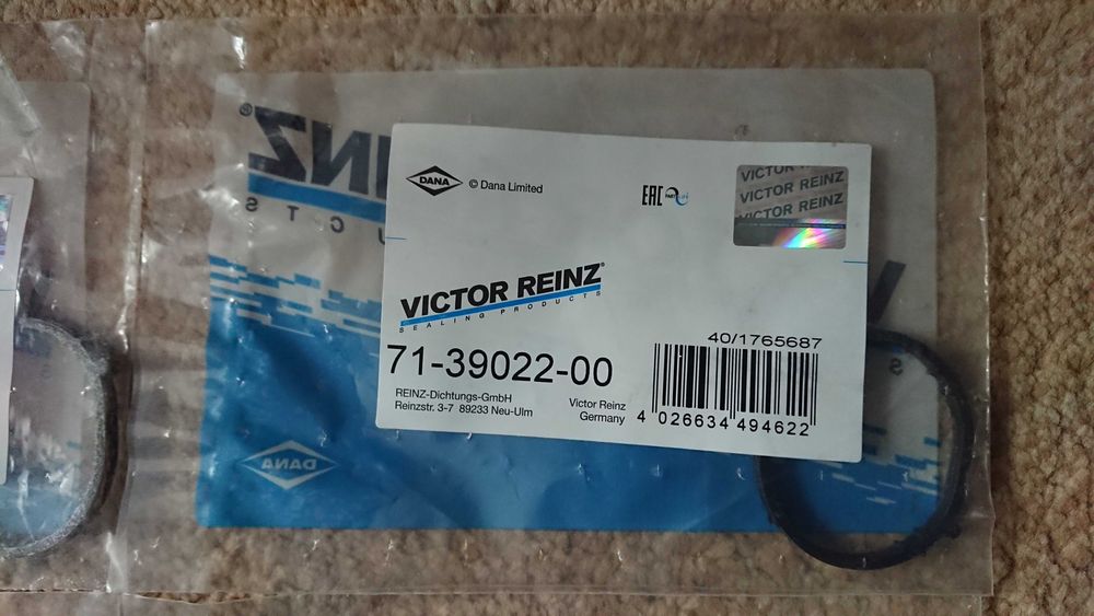 Uszczelka kolektora dolotowego VICTOR REINZ 71/39022/00 4 sztuki