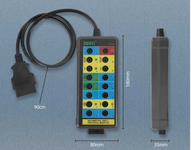 Комутаціонна колодка Автомобильный  Детектор Тестер Obd2 DUOYI DY29