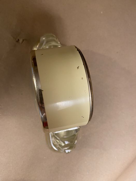 Relógio de Mesa Soviético, modelo ‘Kristal’. Art déco.