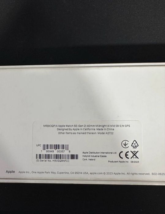 Apple Watch se 2 40mm