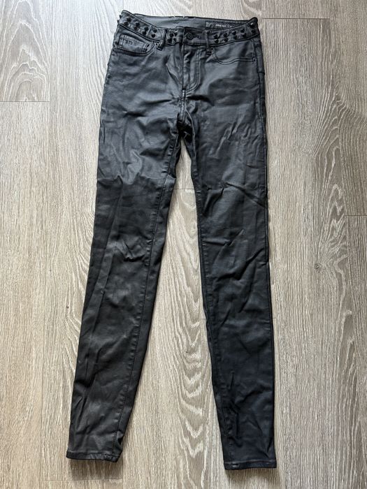 кожані брюки Armani Exchange