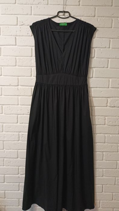 Довга  поплінова сукня