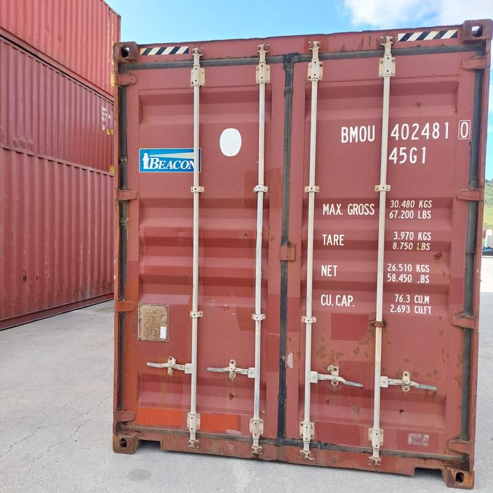 Contentor marítimo usado 40’ DV