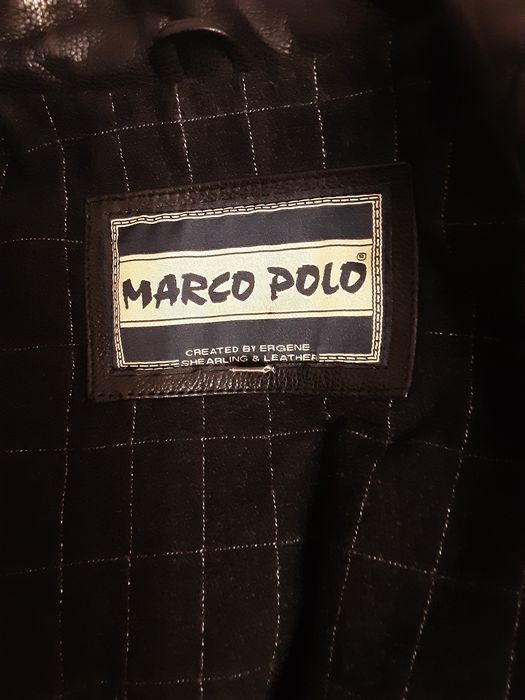 Кожаное полупальто фирмы Marco Polo.