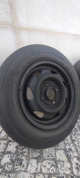 Jantes 13'' + 4 Pneus: PROMOÇÃO!