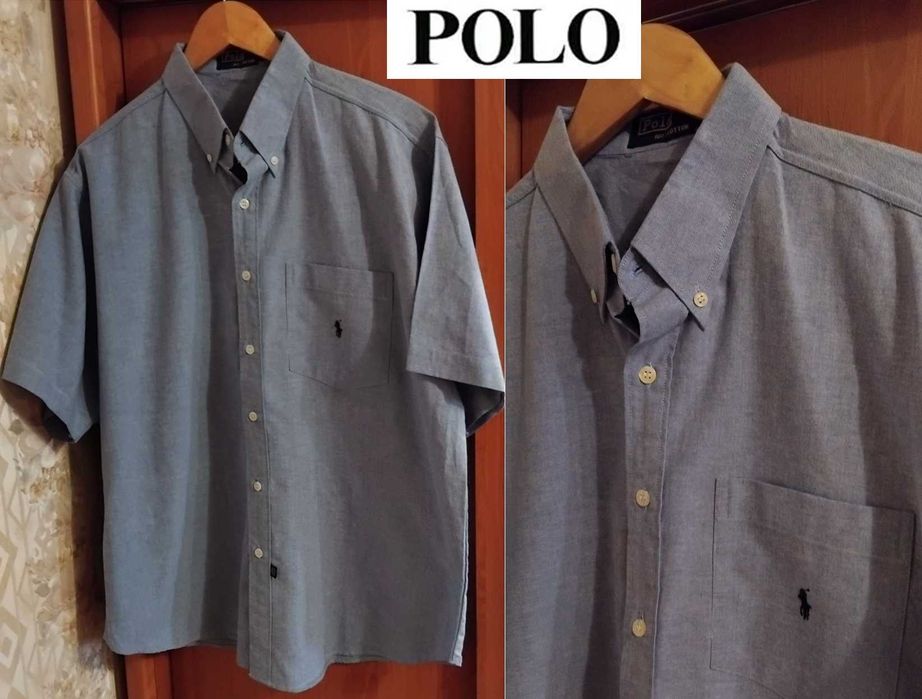 Лён. Hugo Вoss. Рolo Ralf Lauren. Massimo Dutti. р. XL.  Шикарная рубашка