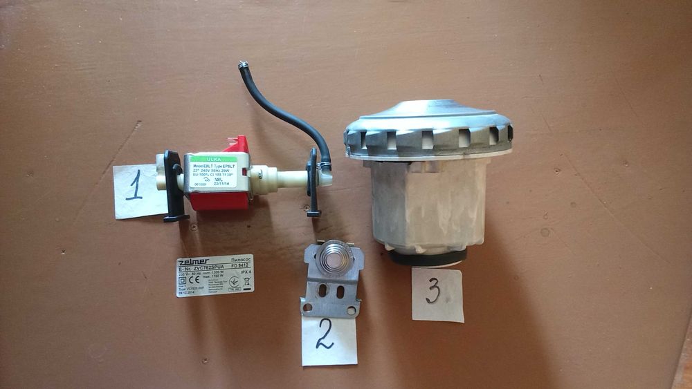 Насос ULKA моющего пылесоса ZELMER  ZVC762SPUA  FD9412 Польша