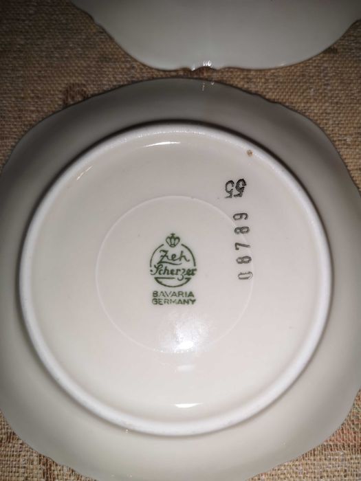 Piękny stary zestaw porcelanowy
