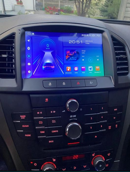 Rádio Android 13 com GPS Opel Insignia (Novo)
