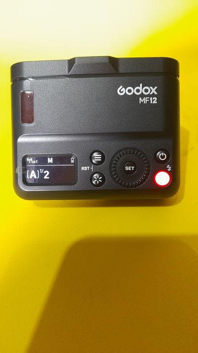 Godox Mf12 + Xpro Trigger + Difusor macro