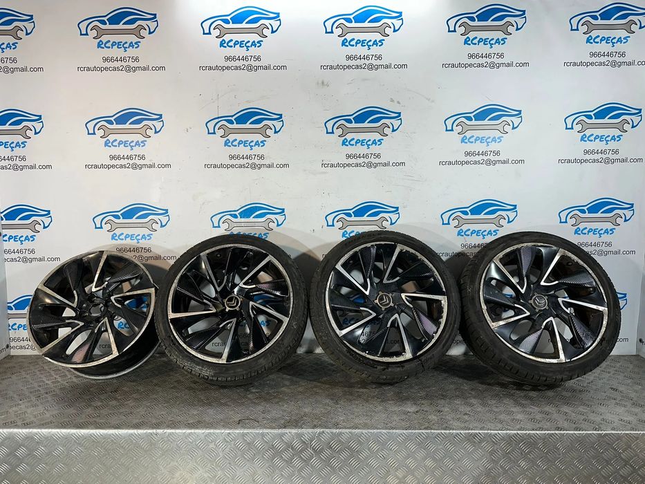 Conjunto Jantes 19 Originais Citroen DS DS5 DS4 8.5J ET29 4x108