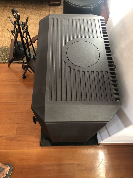 Salamandra a Lenha 8KW Carolo Invicta