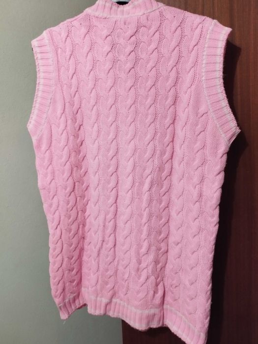 Pink Knitted Vest64752403459971123