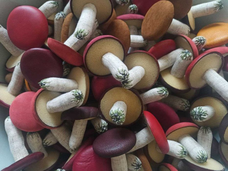 Игрушки Грибочки, ручная работа