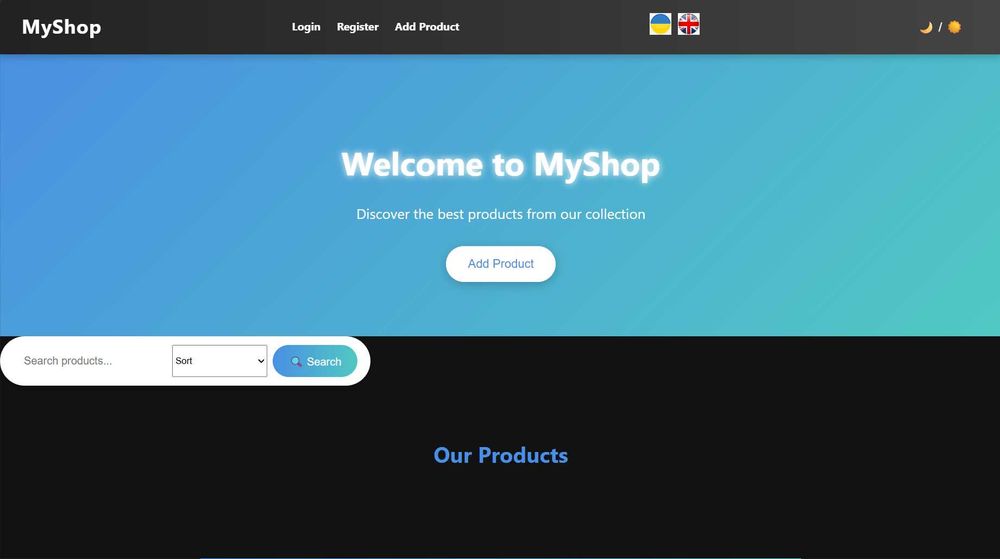 Продам сайт-магазин на Python Flask SQLalchemy SQL Workbench