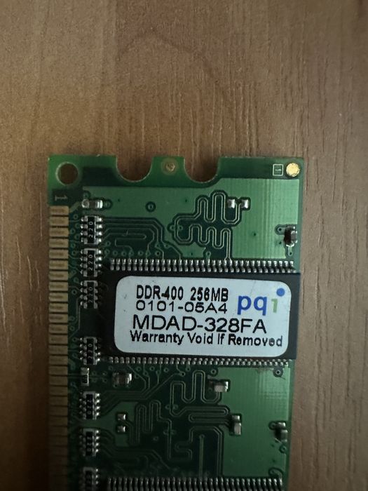 Оперативна памʼять DDR 256MB