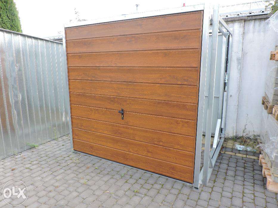 Brama 200x190 garażowa złoty dąb BRAMY na wymiar dostawa Gratis