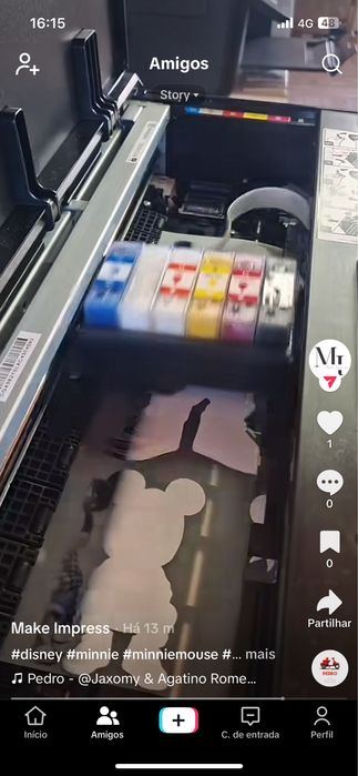 Maquina dtf nova