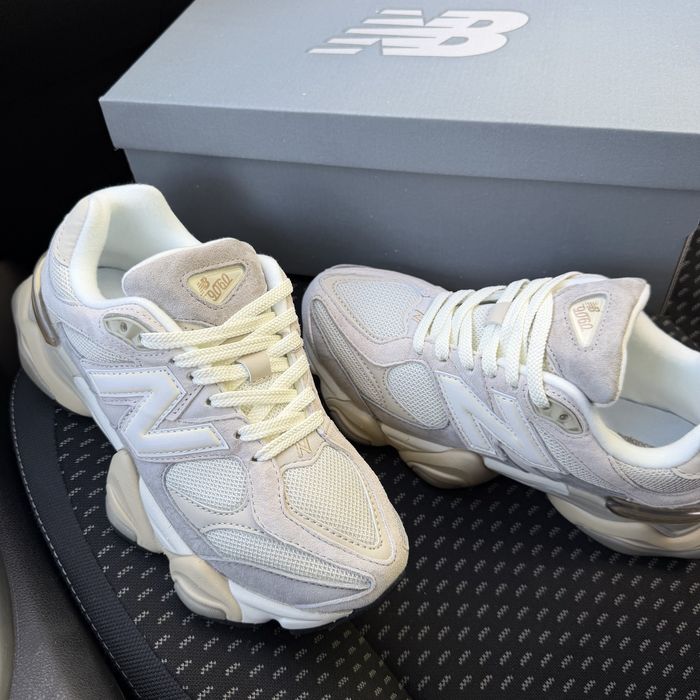 Жіночі кросівки нюбеланс бежеві з сірим весна літо New balance 9060 beige grey