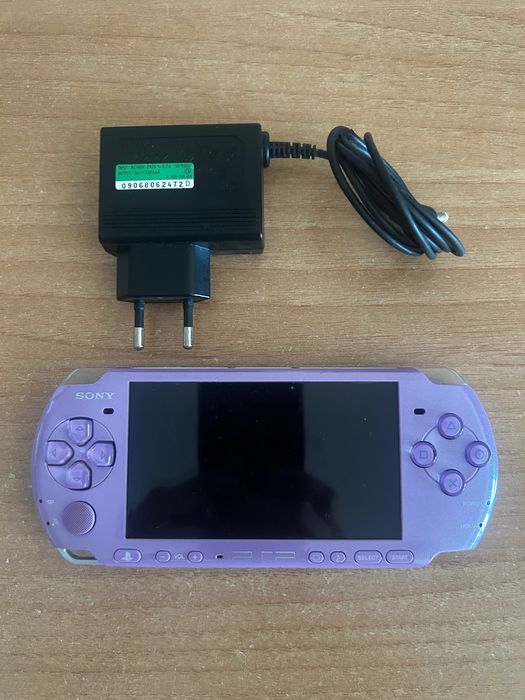 Sony PSP 3000 Lilac Purple Original + Carregador | Excelente Estado