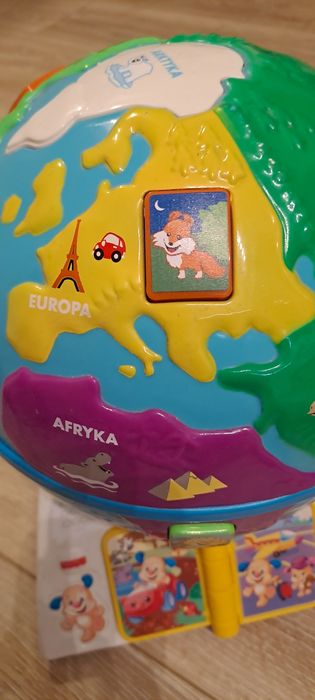 Interaktywny globus Fisher Price