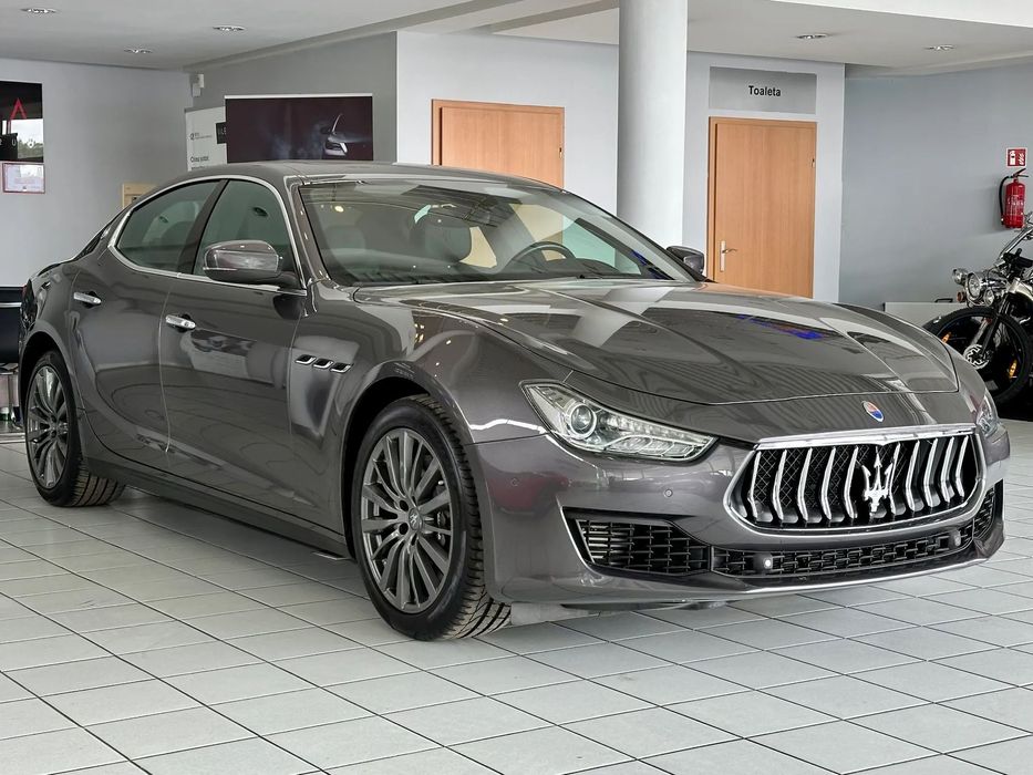 Maserati Ghibli Skóra Temp Szyberdach Martwe pole FV23%