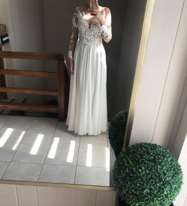Suknia ślubna Milla Nova Magnolia 36 S zwiewna