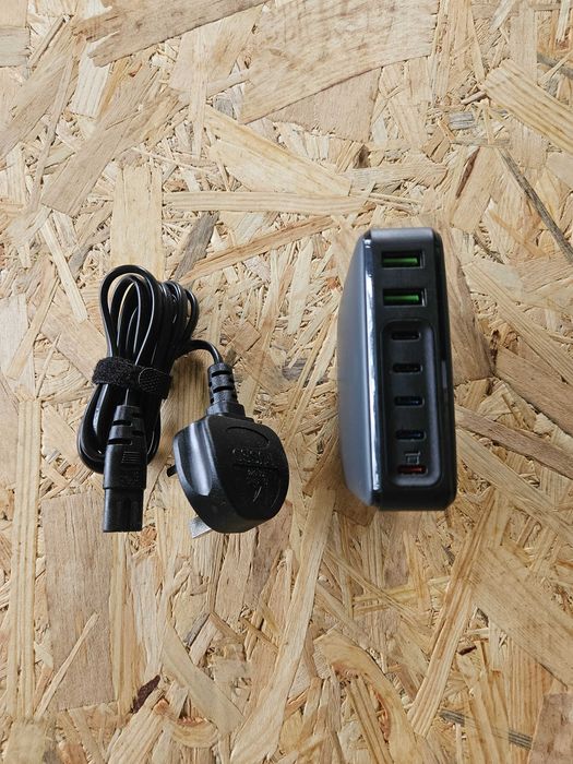 Ładowarka sieciowa 140W USB C USB A szybkie ładowanie PD QC GaN