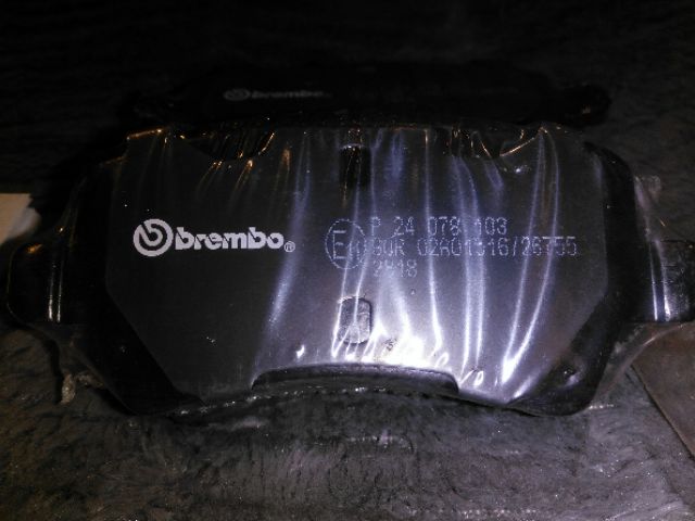 Brembo Pastilhas Travoes Tras Ford/Volvo, novas e ainda embaladas.
