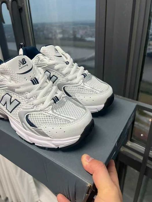 New Balance 530 White Silver Navy R.36