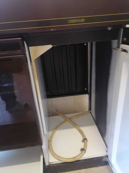 Fogão alterado para gás canalizado