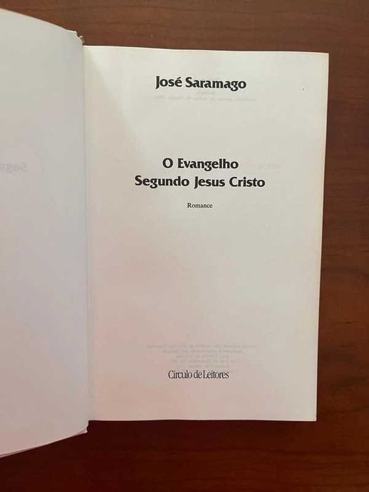 "O Evangelho segundo Jesus Cristo" de José Saramago